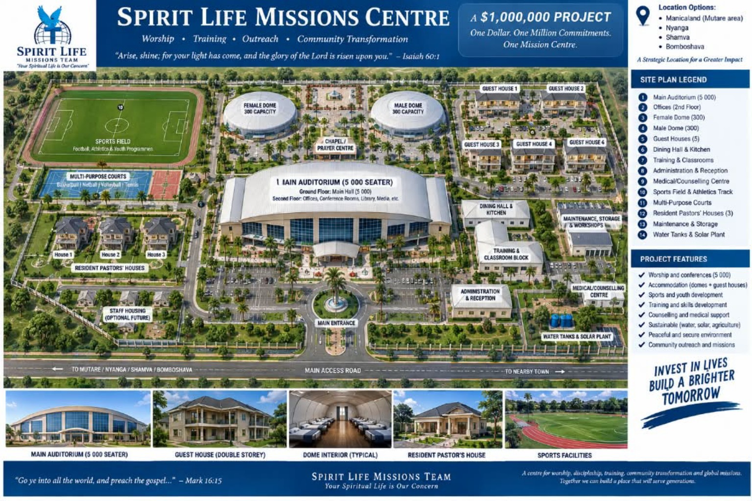 Spirit Life Missions Team ministry leader
